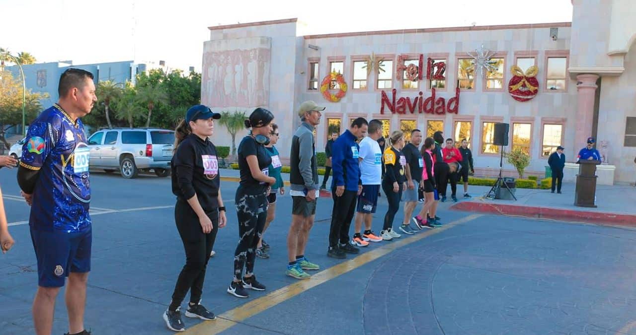 Se realiza con éxito en Cajeme carrera pedestre por el Día del Policía