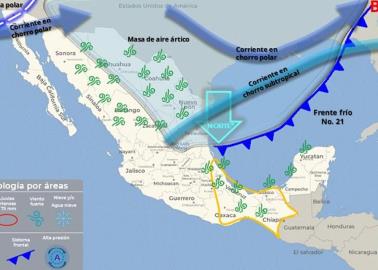 Clima en Sonora hoy 6 de enero: ¡Tome precauciones! Vaguada polar traerá ambiente muy frío