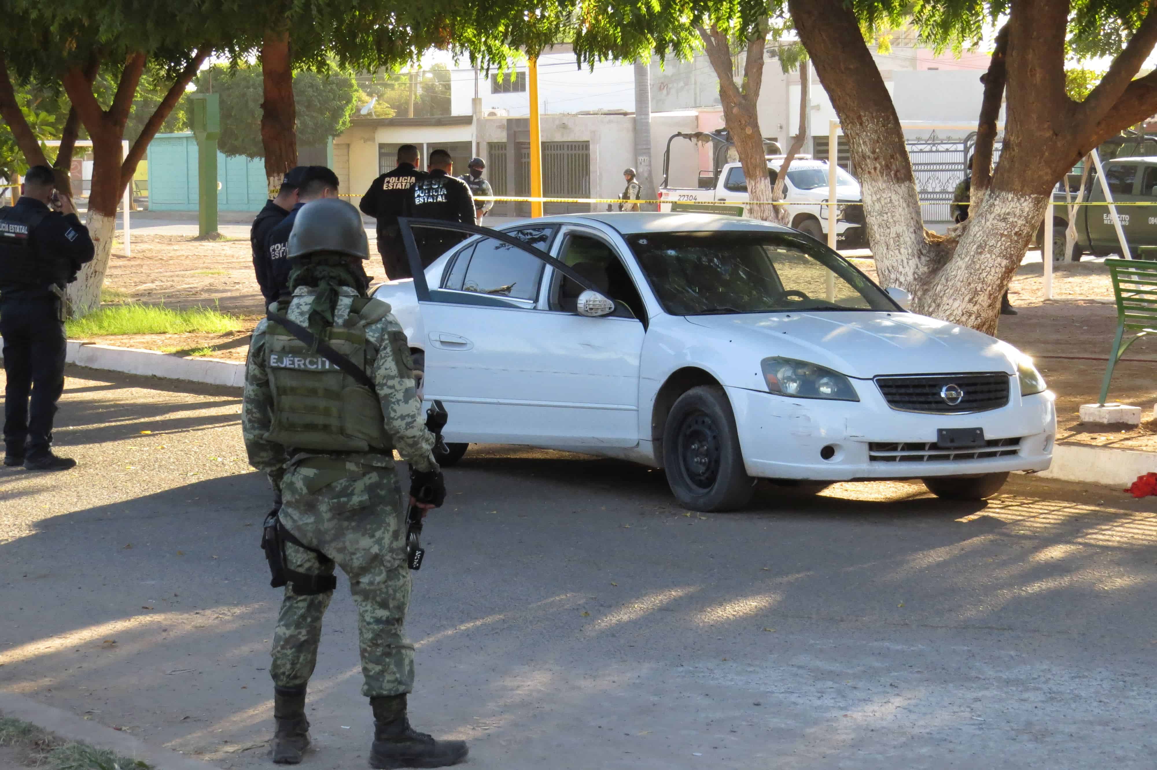 Disparan contra automovilista en el fraccionamiento Las Palmas, en Ciudad Obregón