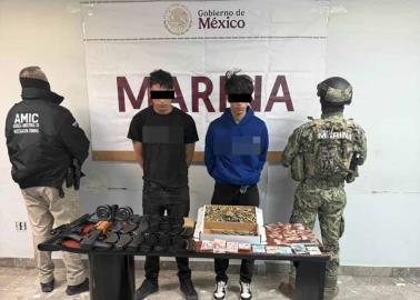 En San Luis Río Colorado, ponen tras las rejas a sujetos armados