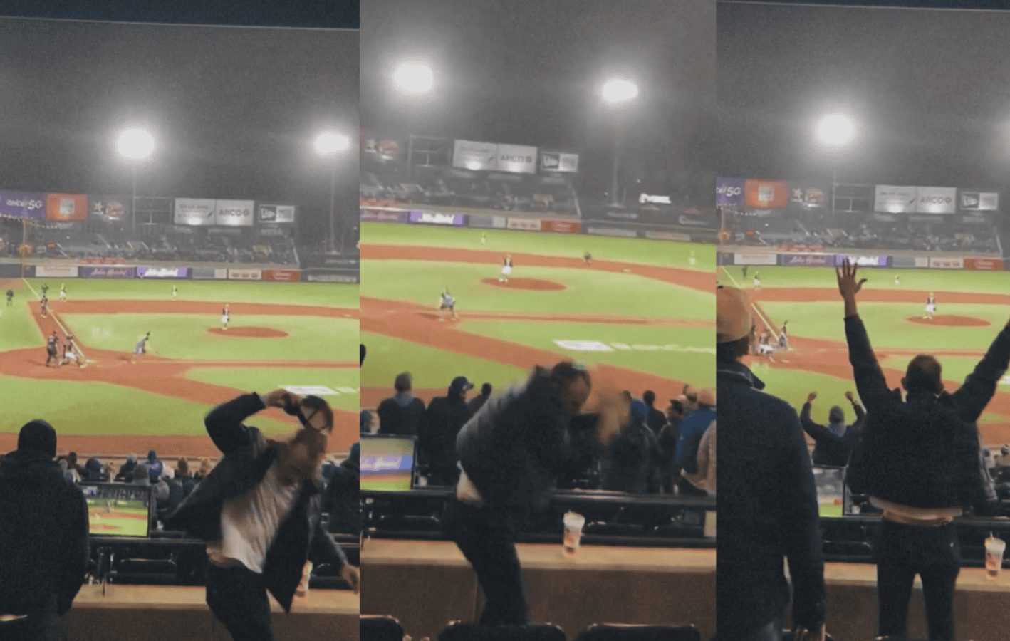 Aficionado de Yaquis se vuelve viral tras su reacción a jonrón de Isaac Paredes