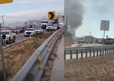 Cierran la carretera de Hermosillo-Guaymas tras un enfrentamiento armado; deja muertos y detenidos