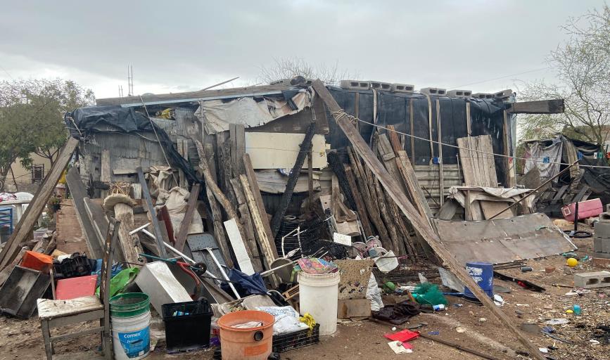 Clima frío representa una amenaza para familias de la periferia de Navojoa