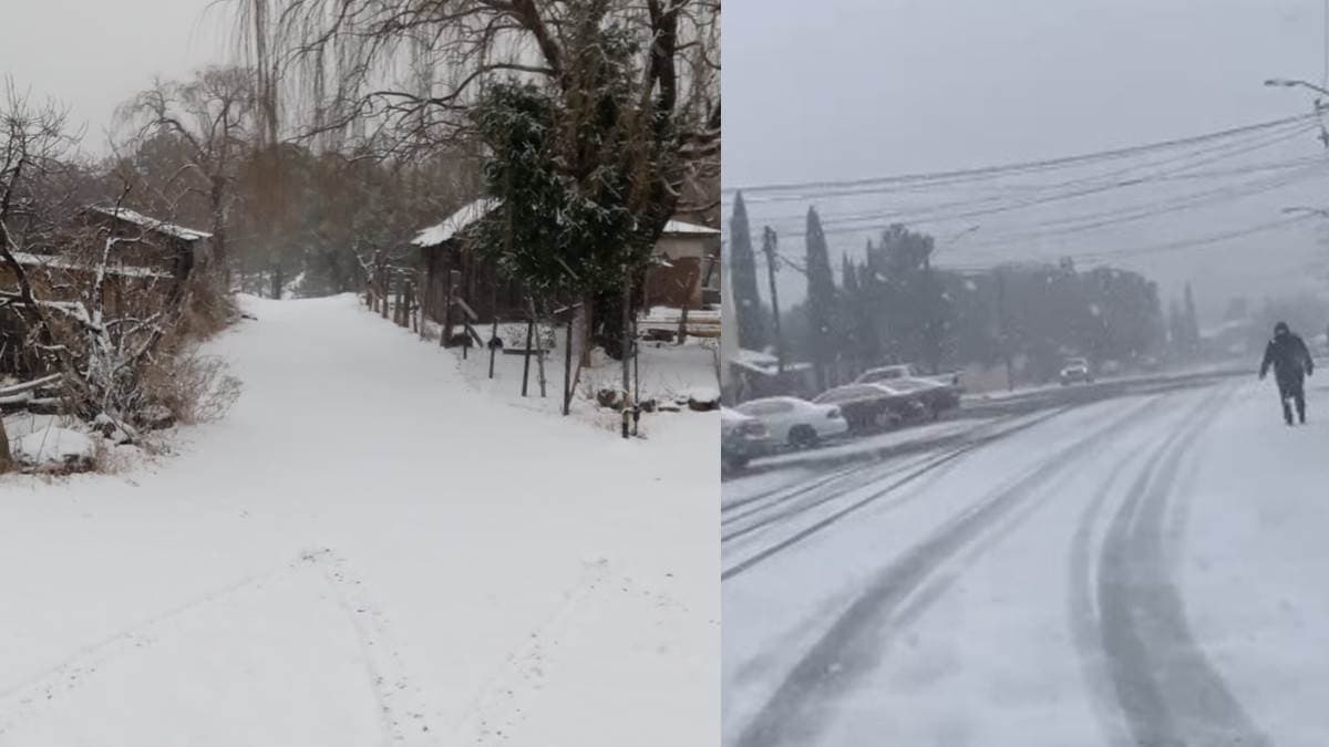 Tormenta invernal ocasiona nevadas en Sonora; estos son los municipios afectados