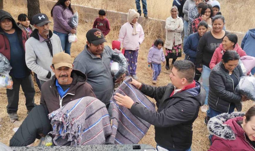 Toman medidas en Yécora por frente frío