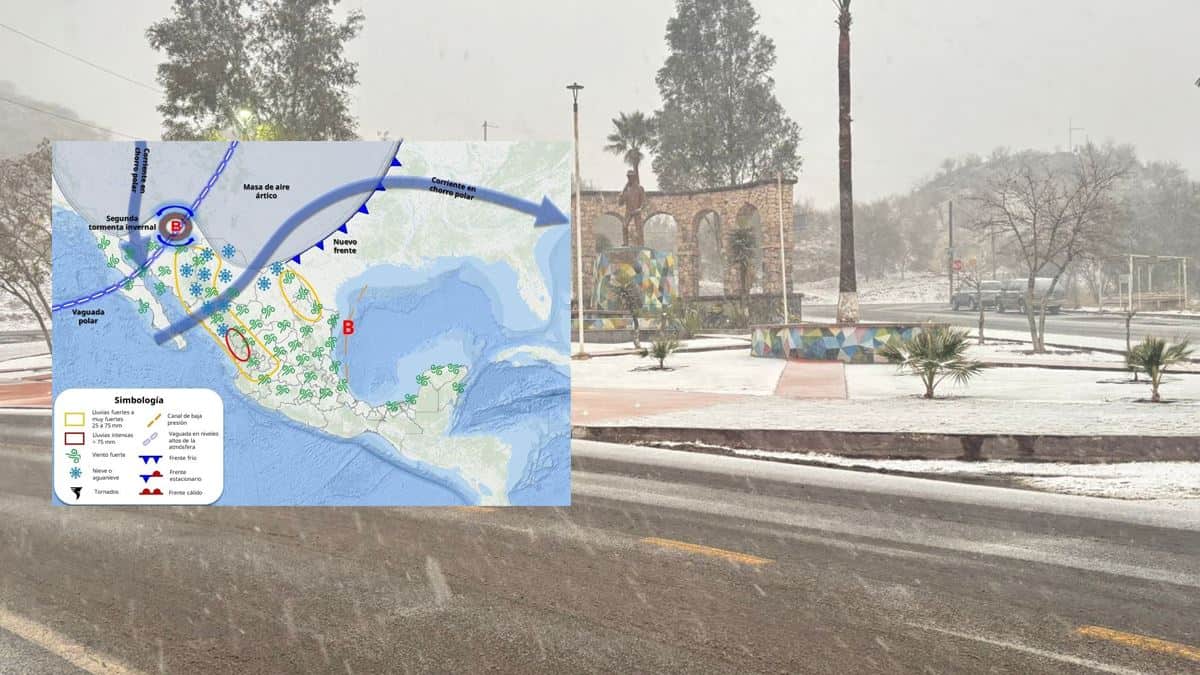 Clima en Sonora hoy 9 de enero: Seguirán las nevadas por tormenta invernal; se esperan hasta -12°C