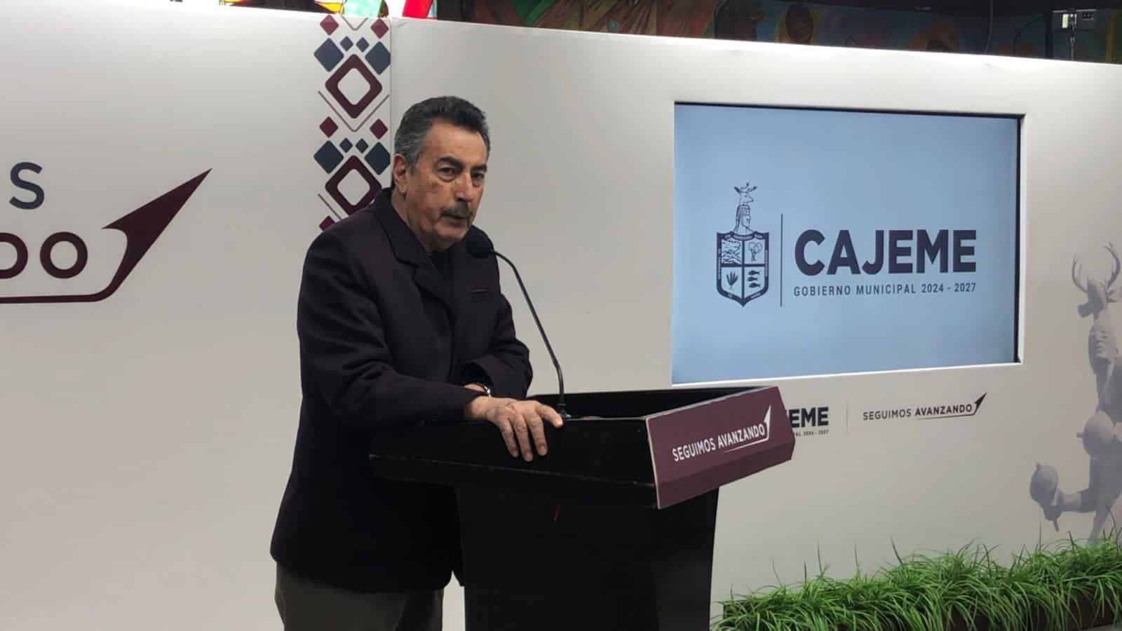 Deuda pública de Cajeme va a la baja: Javier Lamarque