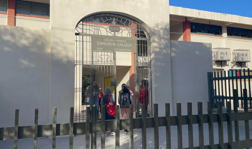 Baja asistencia de alumnos durante regreso a clases de nivel básico en Cajeme