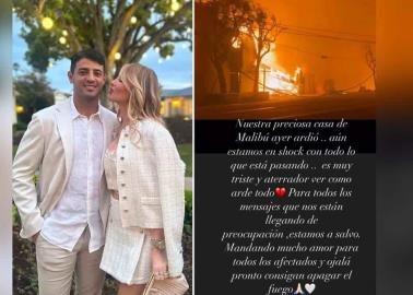 Incendio masivo en Los Ángeles arrasa con la casa del futbolista Carlos Vela