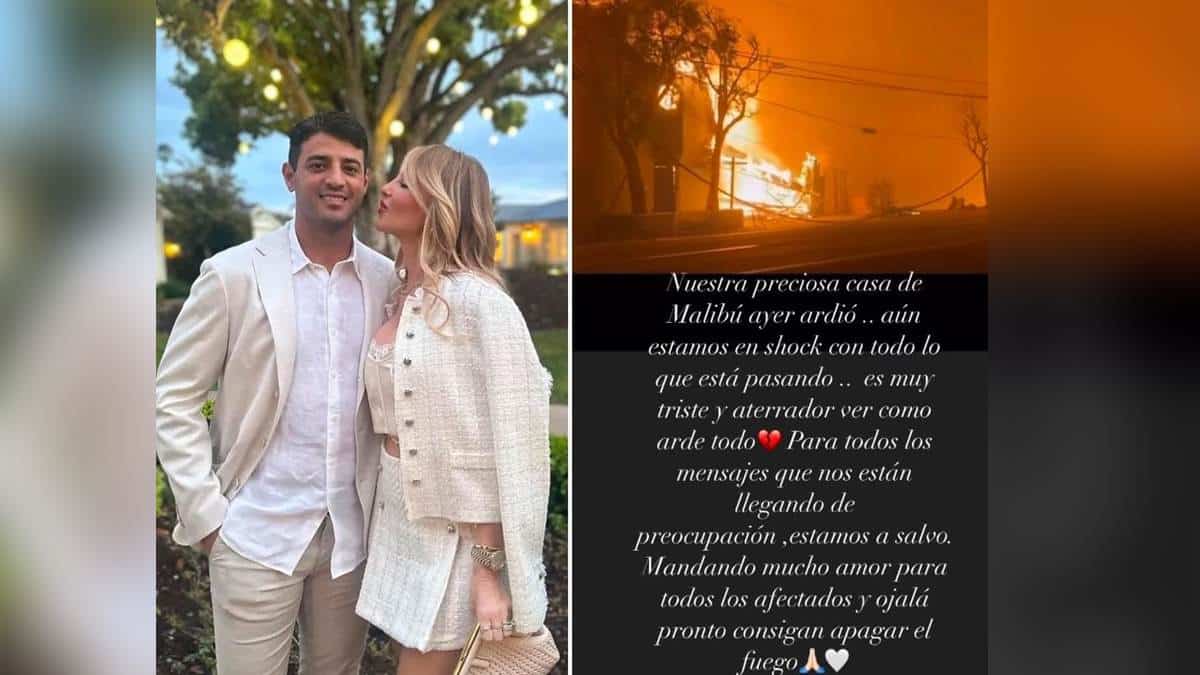 Incendio masivo en Los Ángeles arrasa con la casa del futbolista Carlos Vela