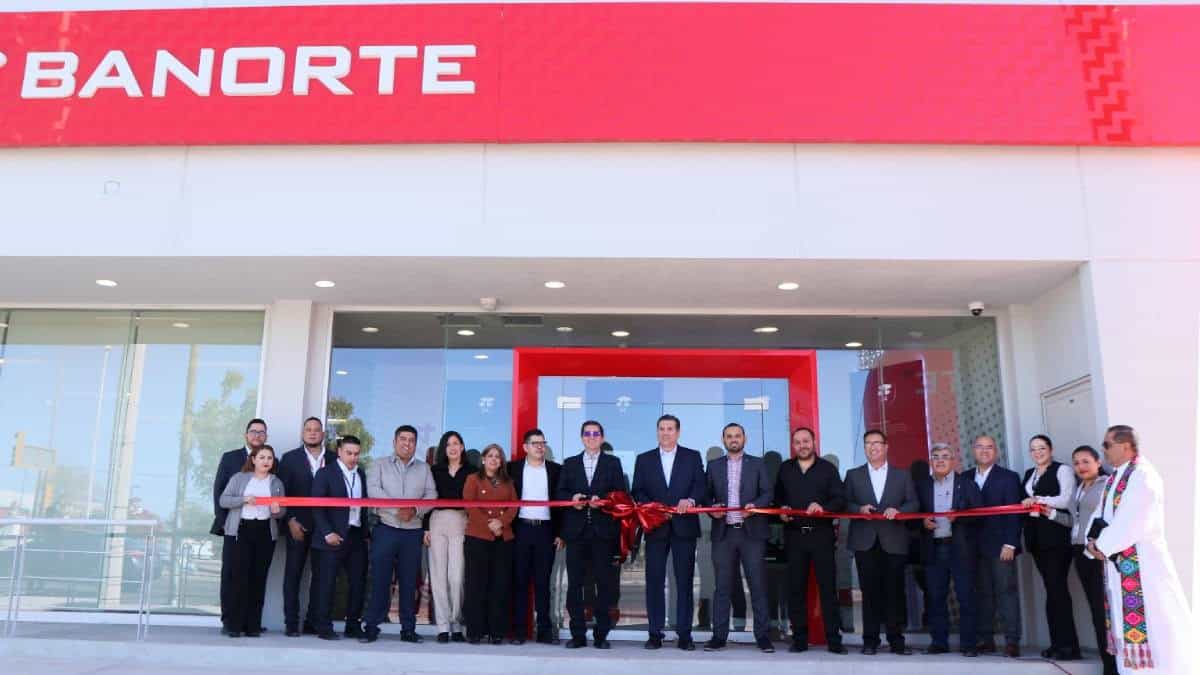 Inaugura Banorte segunda sucursal en Navojoa