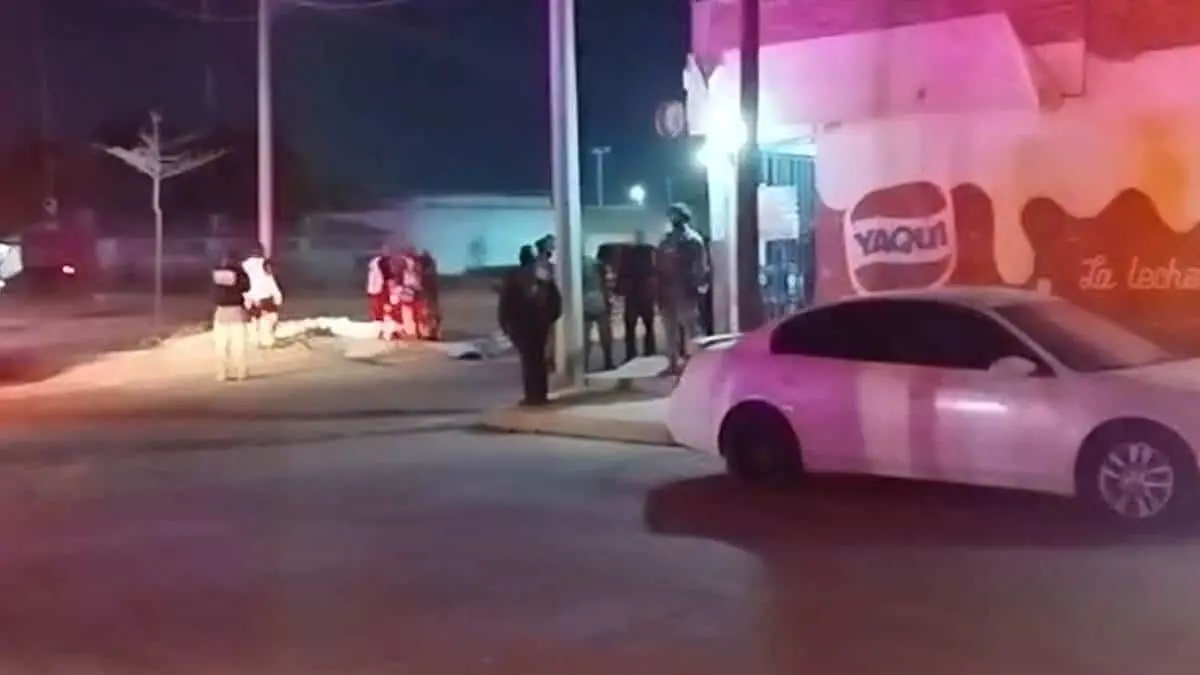 Otro ataque armado en Cajeme deja dos personas sin vida