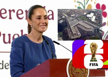 Sheinbaum anuncia remodelación de aeropuertos de Ciudad de México para Mundial 2026