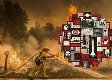 Los incendios en California y las predicciones de 2025, según la portada de The Economist