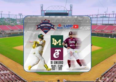 LMP: Cañeros vs. Tomateros: ¿A qué hora y dónde ver EN VIVO el Juego 1 de las semifinales?