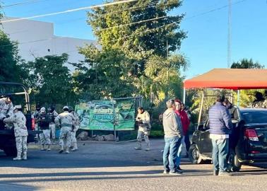 Chocan elementos de Sedena al norte de Ciudad Obregón