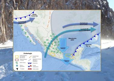 Clima en Sonora hoy 11 de enero: temperaturas más bajas por nuevo frente frío