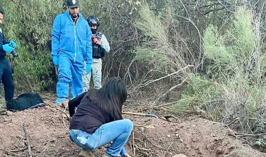 Encuentran cuerpo enterrado al norte de Ciudad Obregón