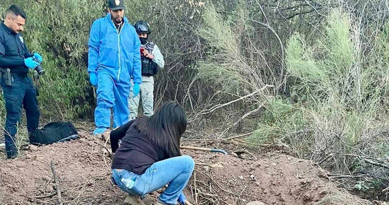 Encuentran cuerpo enterrado al norte de Ciudad Obregón