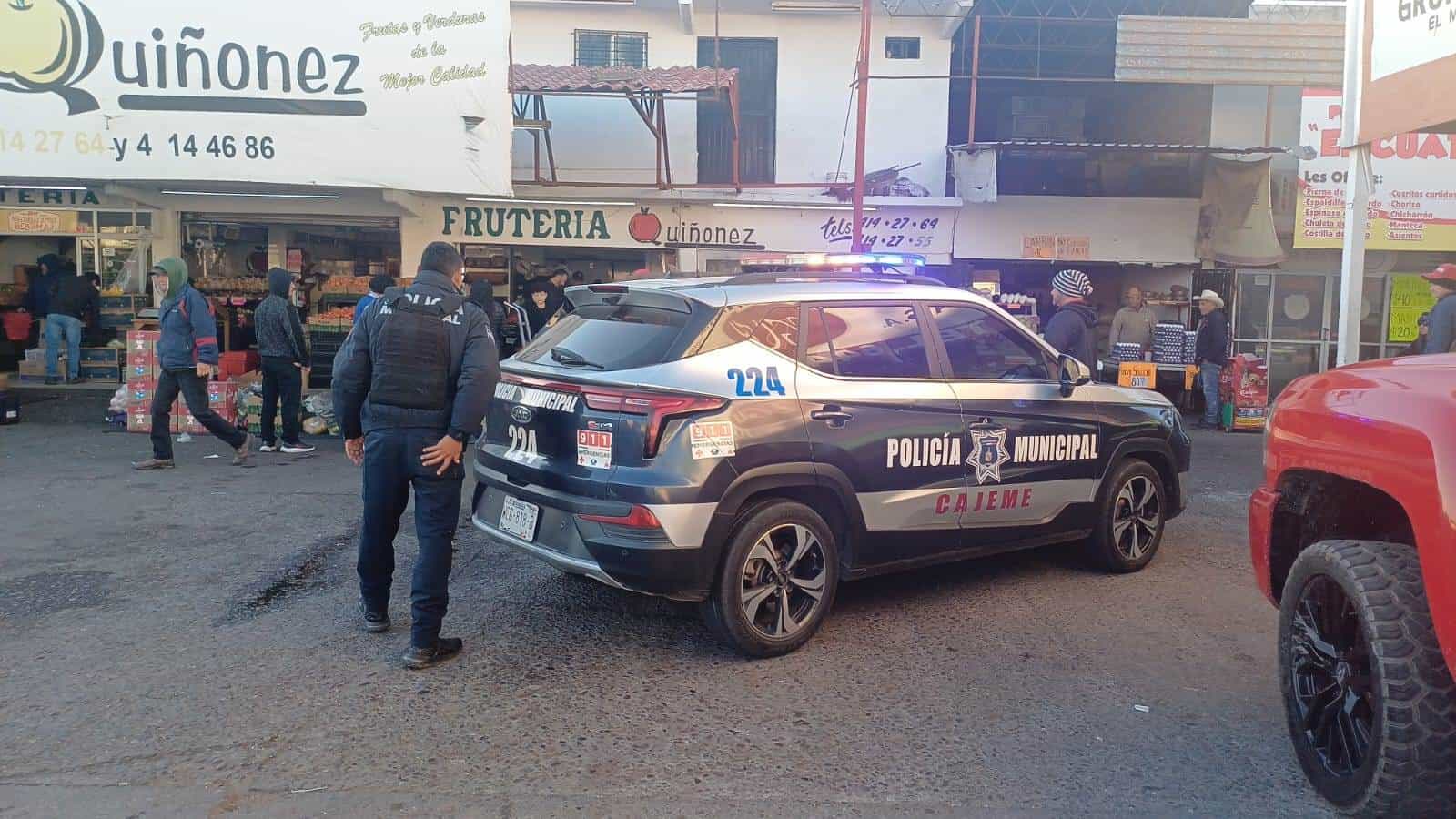 Hallan sin vida a un hombre en el Mercadito Unión, en Ciudad Obregón