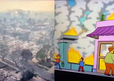 ¡Los Simpson lo hacen de nuevo! Un capítulo de la serie predijo los incendios de California