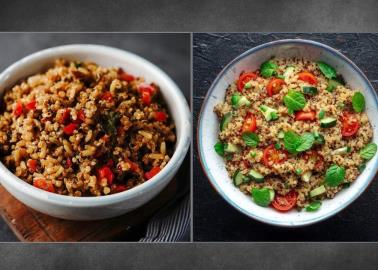 ¿Arroz integral o quinoa, cuál es el más saludable y qué beneficios tienen?