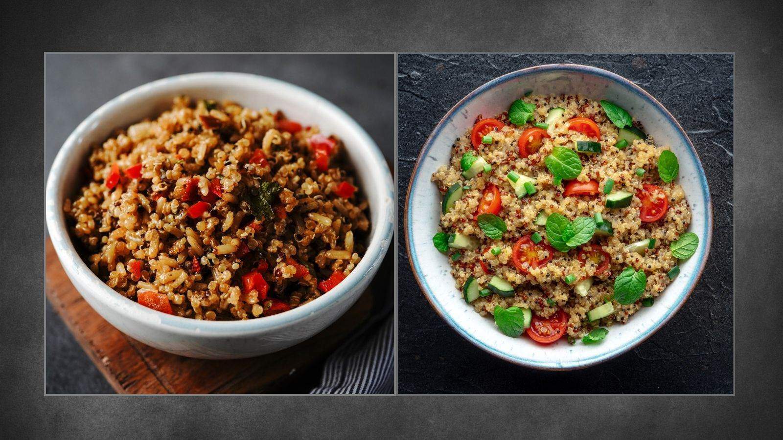 ¿Arroz integral o quinoa, cuál es el más saludable y qué beneficios tienen?