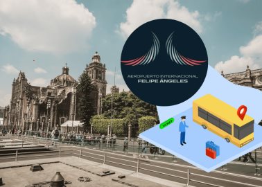 ¿Cuánto cuesta el viaje del AIFA al Zócalo Capitalino en transporte público?