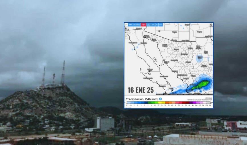 Clima en Hermosillo hoy 16 de enero: se aproxima un nuevo frente frío