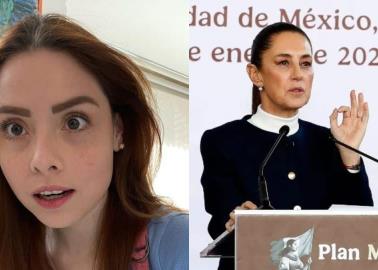 Marifer Centeno responde a Claudia Sheinbaum tras comentarios de su polémica