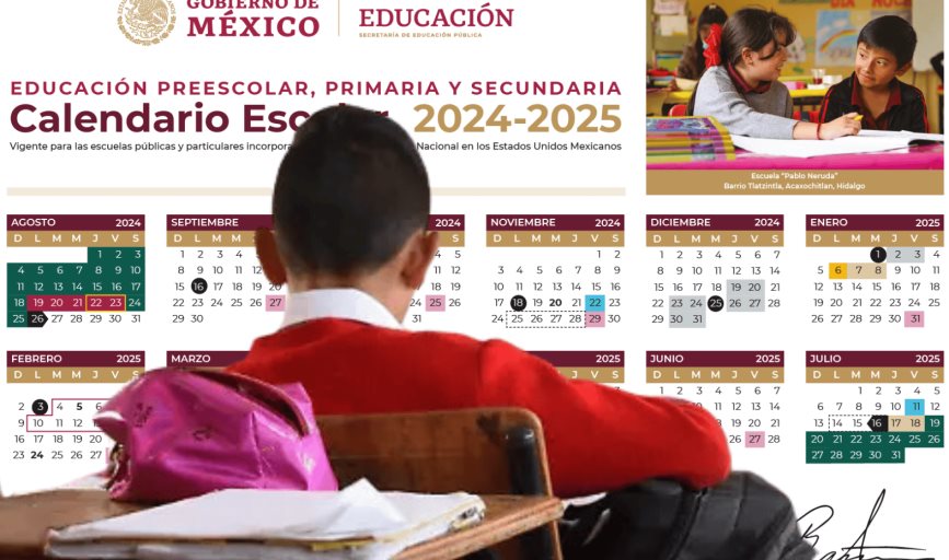 SEP anuncia primer megapuente del 2025: cuatro días seguidos sin clases