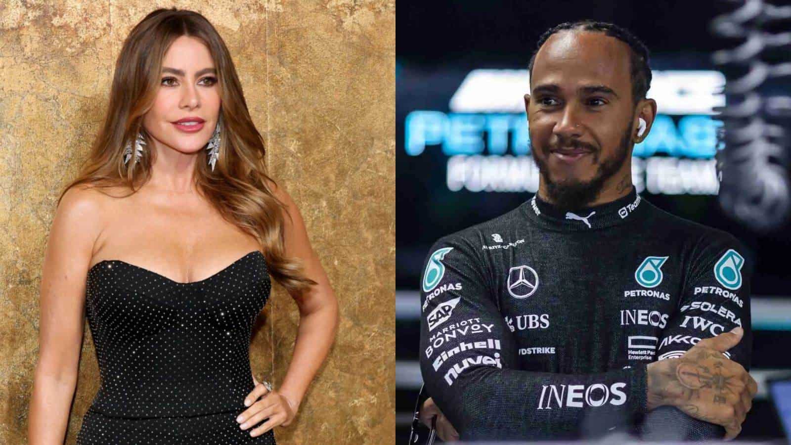 ¿Nuevo romance? Captan a Lewis Hamilton y a Sofía Vergara en Nueva York