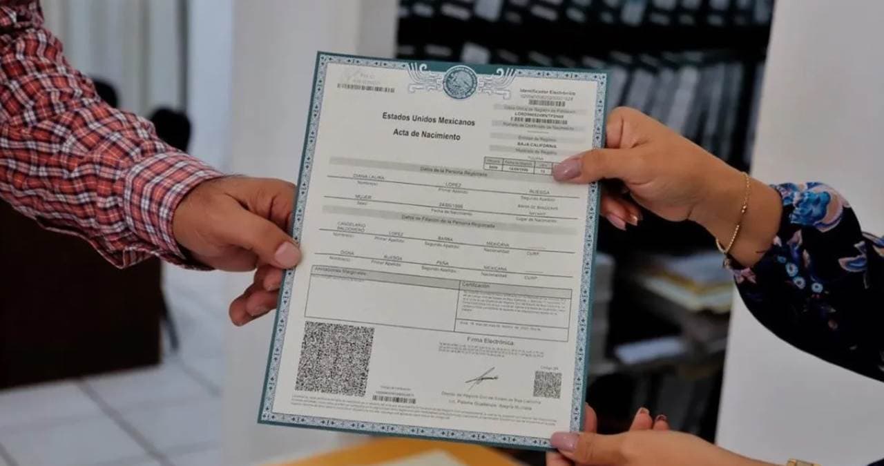 Acta de nacimiento: Esto es lo que cuesta una copia certificada en Sonora