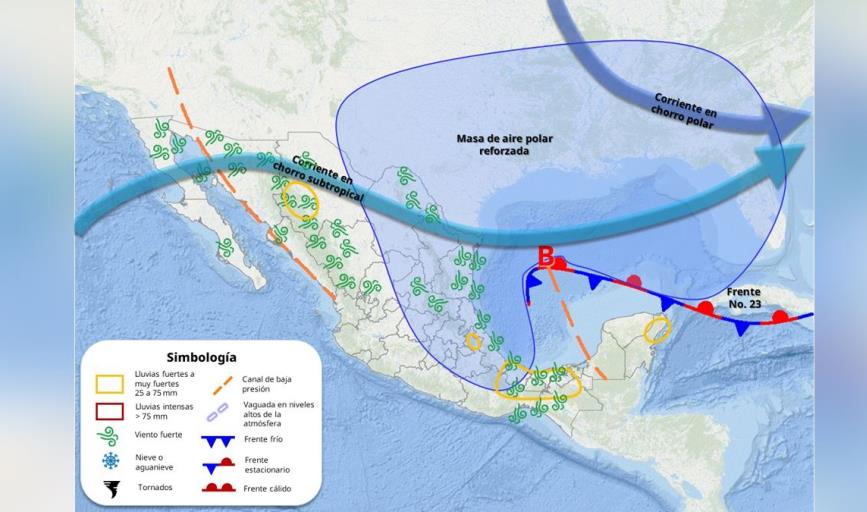 Clima en Sonora hoy 16 de enero: Habrá ambiente gélido, que se reforzará con otro frente frío