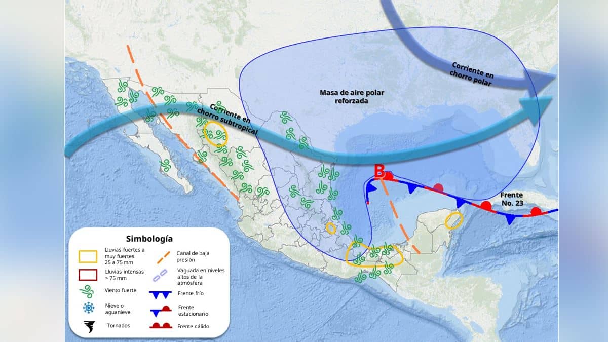 Clima en Sonora hoy 16 de enero: Habrá ambiente gélido, que se reforzará con otro frente frío