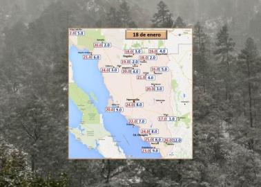 Clima en Sonora hoy 18 de enero: Ambiente muy frío en el estado