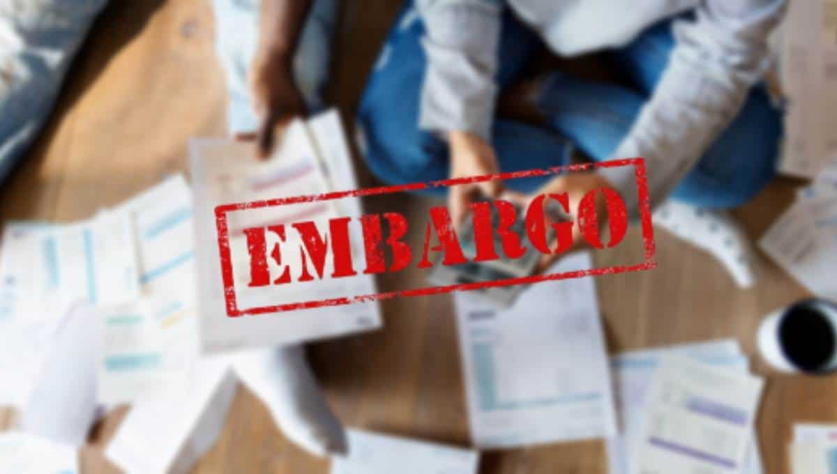 ¿Tienes deudas? Conoce el monto por el cual puedes ser embargado