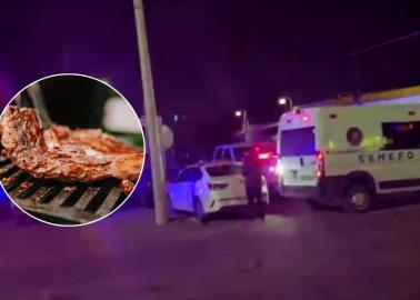 Muere hombre tras ahogarse con un pedazo de carne asada en Hermosillo