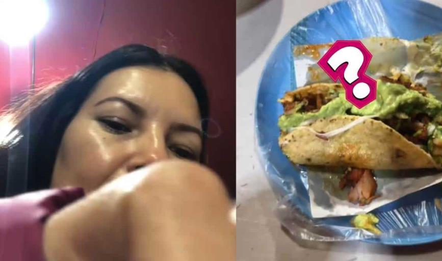 VIDEO | Mujer encuentra la figura de Juan Gabriel en sus tacos