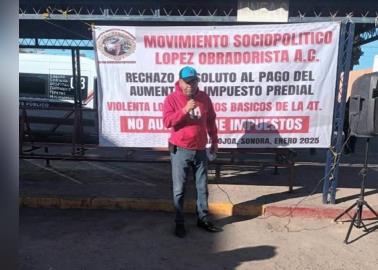 Organizaciones se suman a rechazo a los aumentos al predial en Navojoa