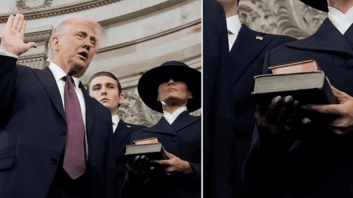 Biblia de Trump se exhibirá en Museo en Colección de Inauguraciones Presidenciales Biblia de Trump se exhibirá en Museo en Colección de Inauguraciones Presidenciales