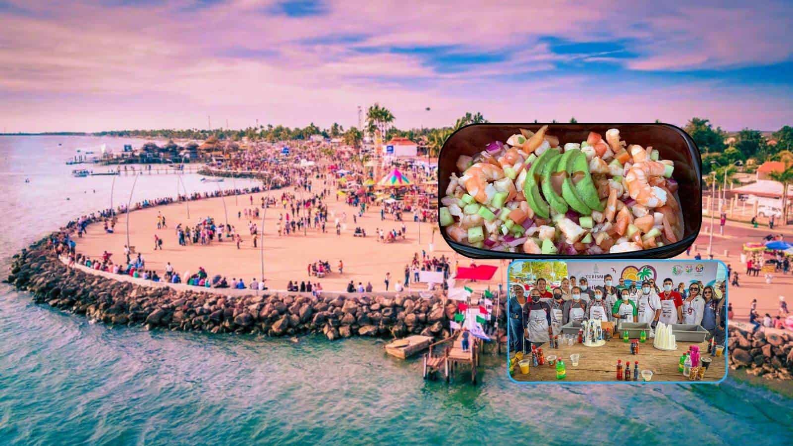 El ceviche más grande de Sinaloa; rompen récord con gran fiesta