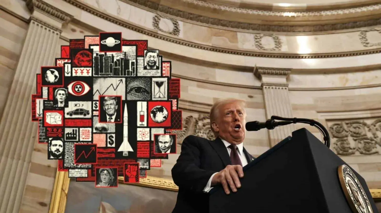 ¿Por qué Trump aparece en el centro de la portada de The Economist 2025?