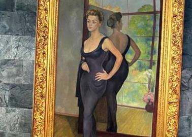 Aseguran que la pintura de Silvia Pinal, realizada por Diego Rivera, fue extraída de su casa