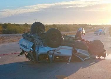 Fatal accidente en la carretera Guaymas-Hermosillo deja a un hombre sin vida