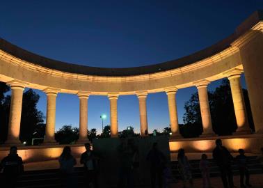 Iluminarán de dorado la Plaza Ignacio Zaragoza en Ciudad Obregón