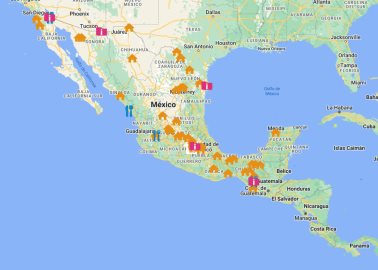 Mapa: Cuenta Iglesia con más de 60 albergues y centros de ayuda para migrantes