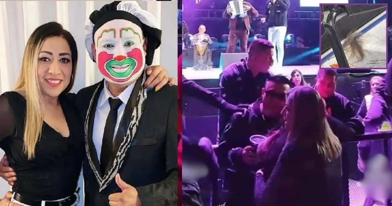 VIDEO | Mujer golpea a esposa de "Brincos Dieras" durante un concierto; esto se sabe