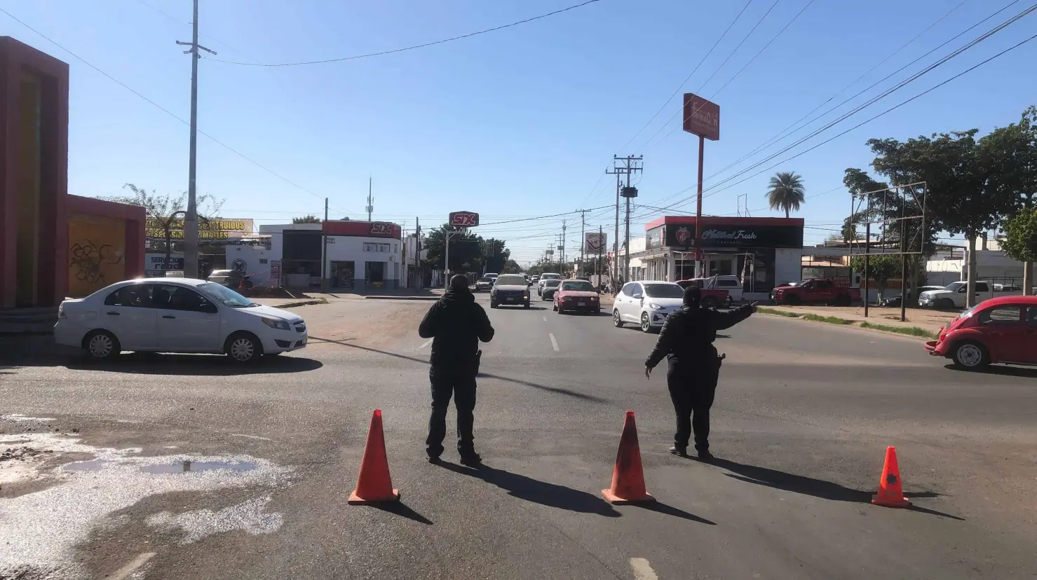 Rehabilitan calles y las usan como pistas de carreras