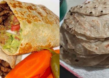 ¿Qué le pasa a tu cuerpo si comes tortillas de harina todos los días?